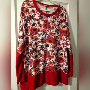 LuLaRoe Tammy Rib Cuff Top